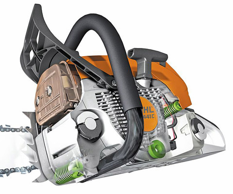 MS 661 C-M Chainsaw, Fuel-Efficient Professional Chainsaw