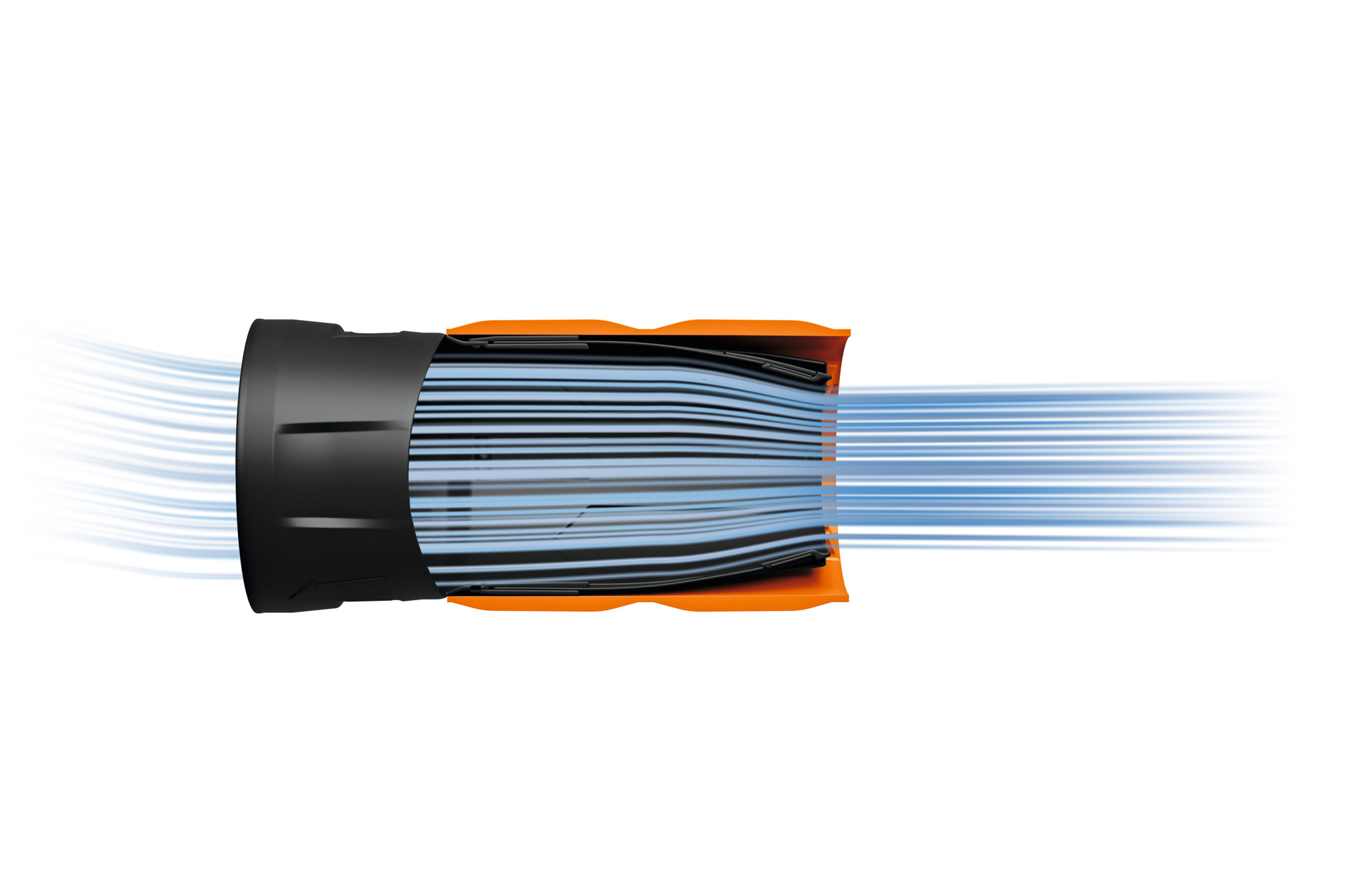 Adjustable round nozzle