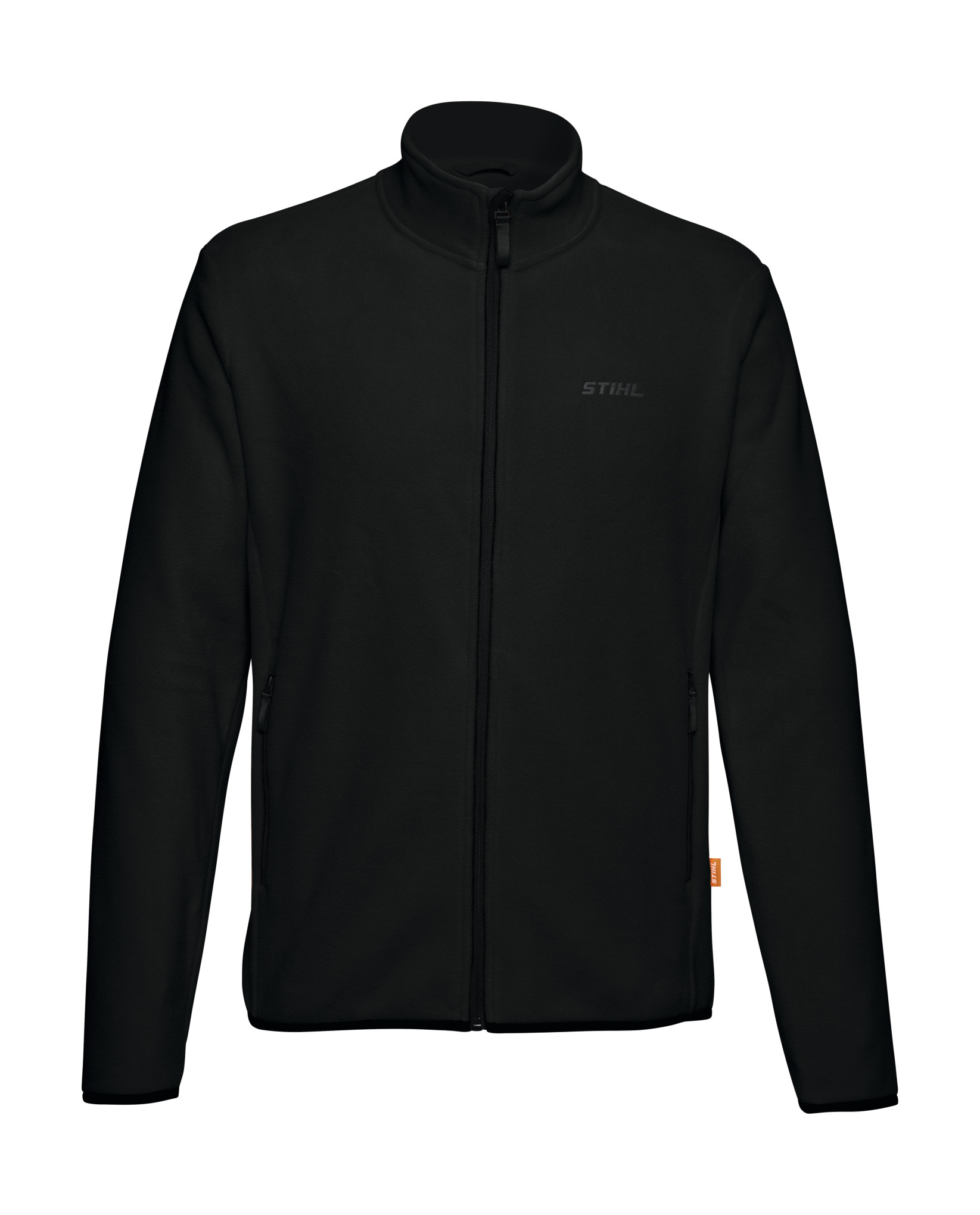 Black STIHL fleece jacket