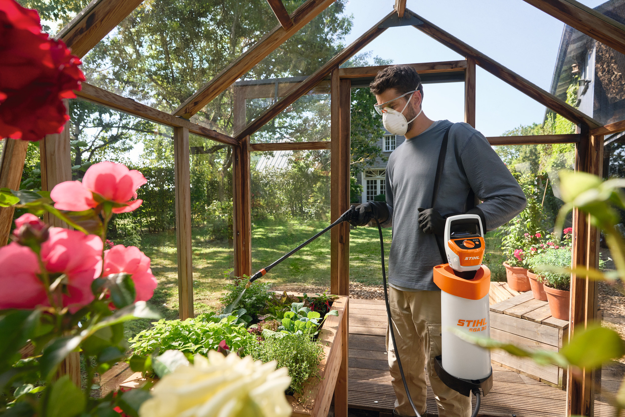 SGA 30 Cordless Sprayer with AS 2 battery and AL 1 charger