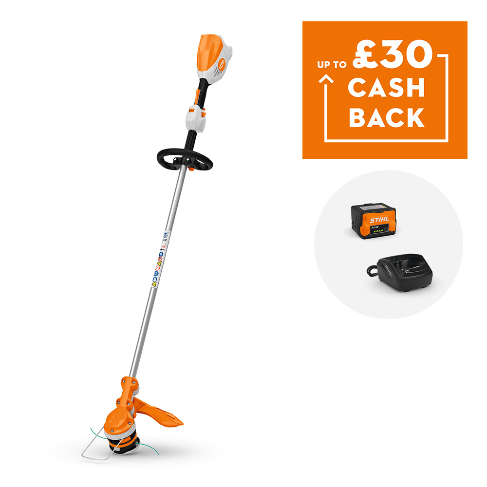 FSA 60 R Cordless Grass Trimmer with AK 20 battery and AL 101 charger