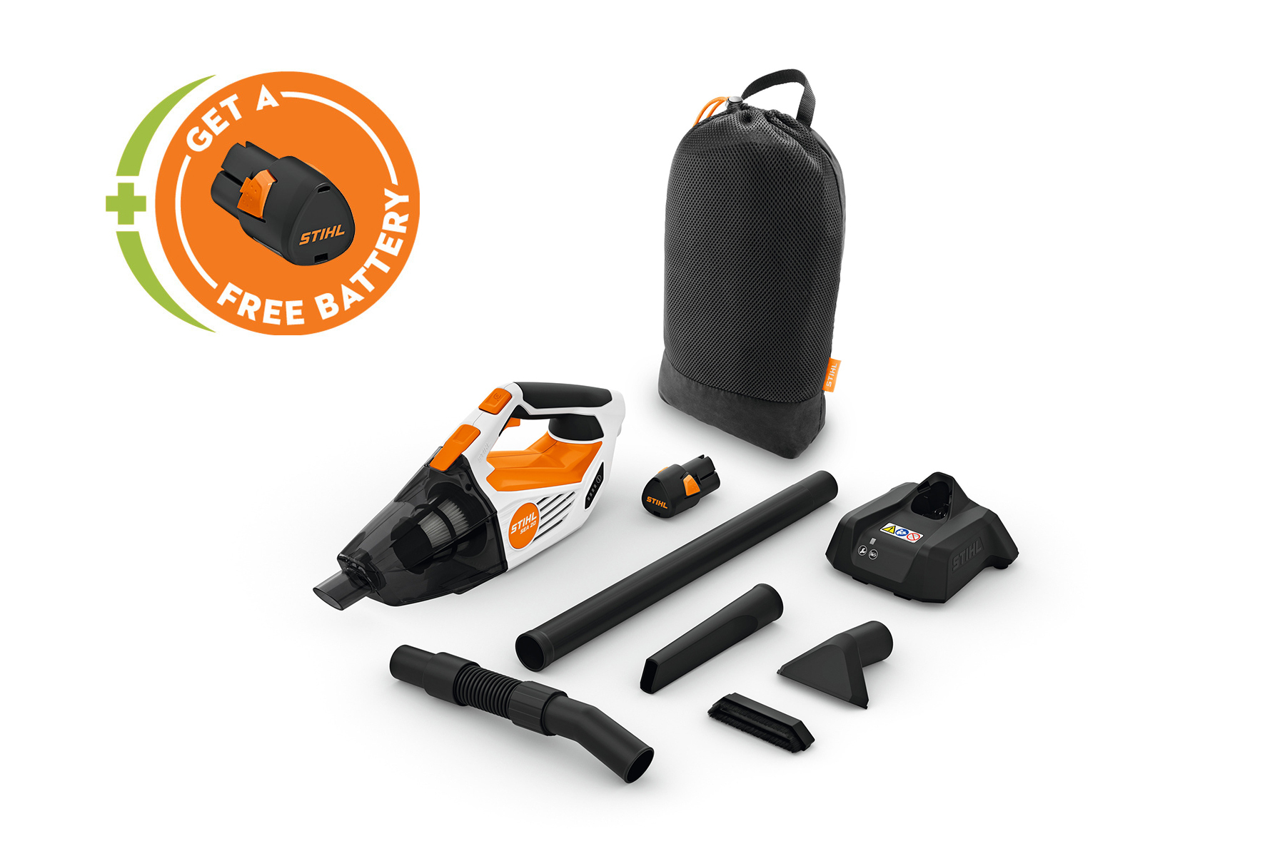 SEA 20 Cordless Hand Vacuum with AS 2 battery and AL 1 charger