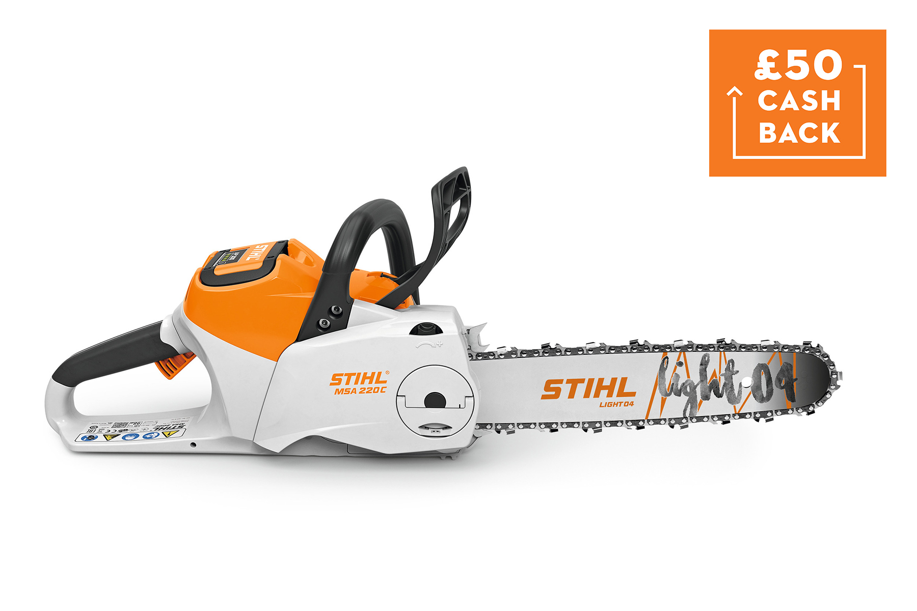 MSA 220 C-B Cordless Chainsaw tool only
