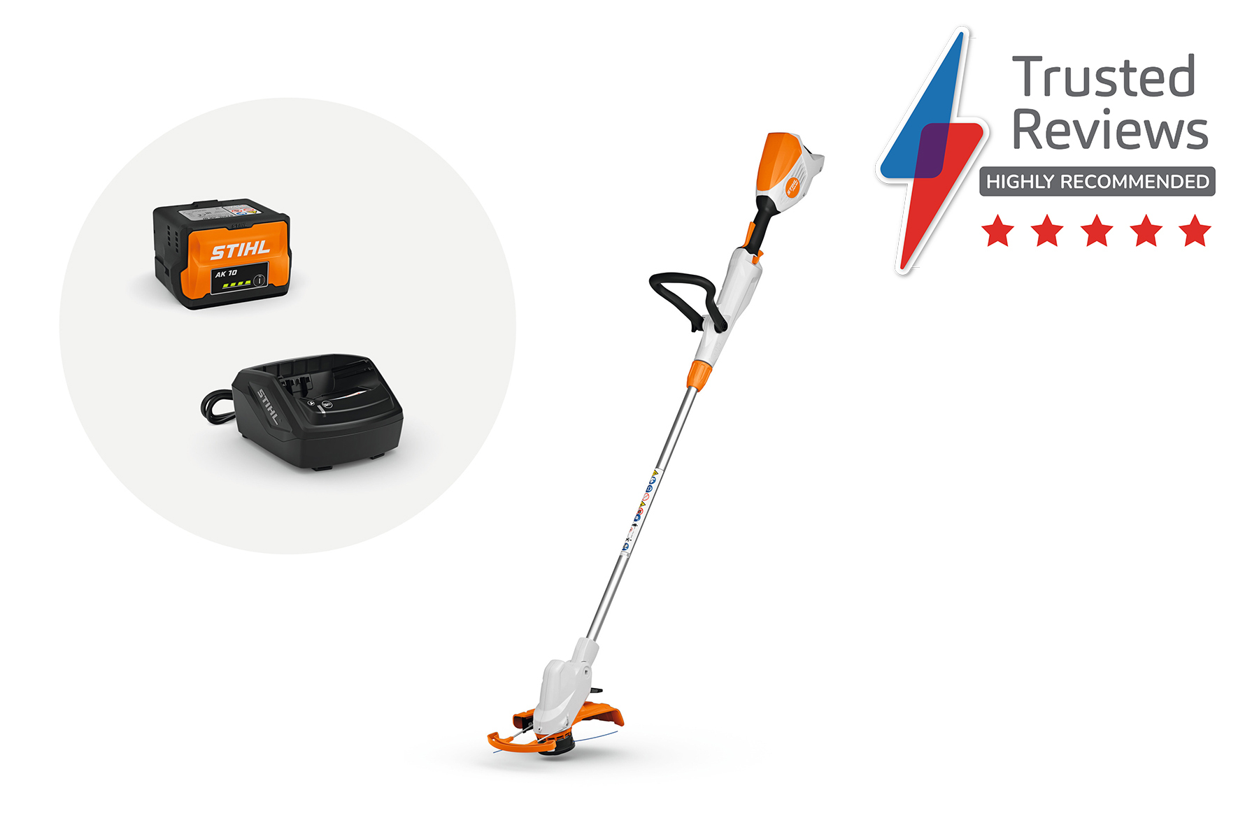 FSA 50 Cordless Grass Trimmer with battery & charger