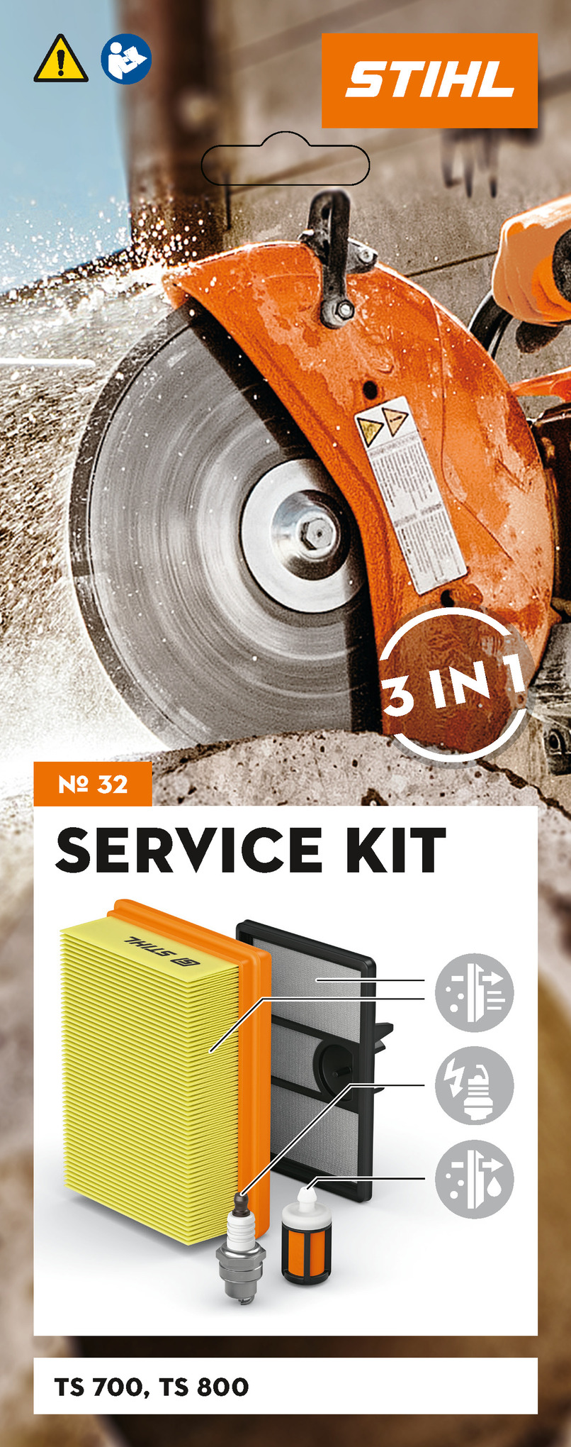 Stihl Service Inspektion Set Nr. 32 TS 700 i TS