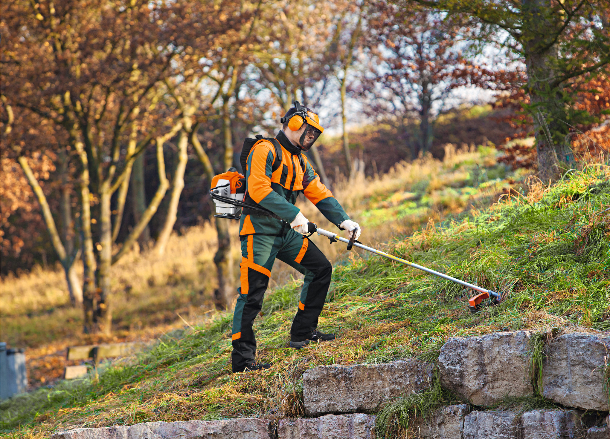 FR 460 TC-EFM Petrol Backpack Brushcutter