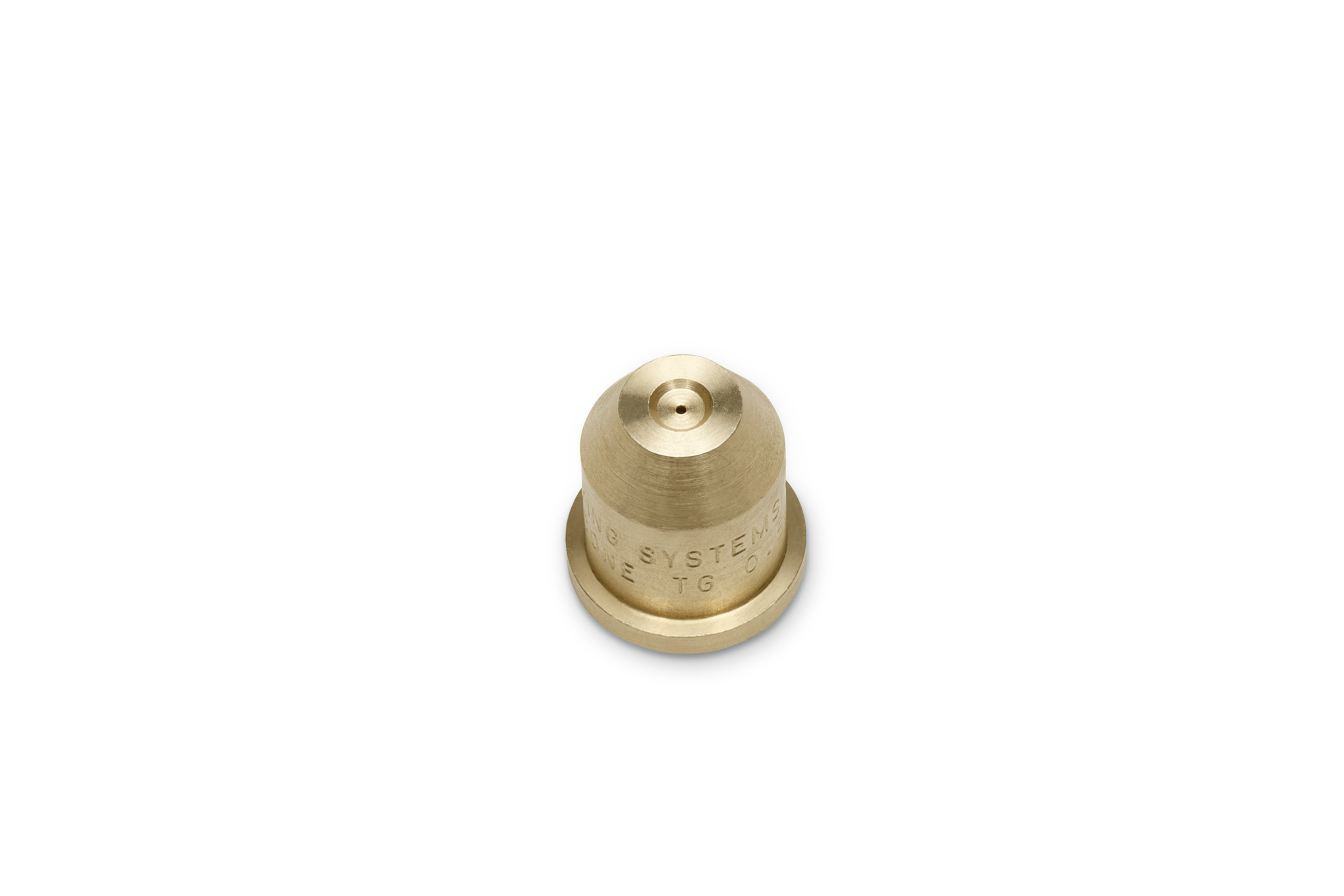 Full cone brass nozzle