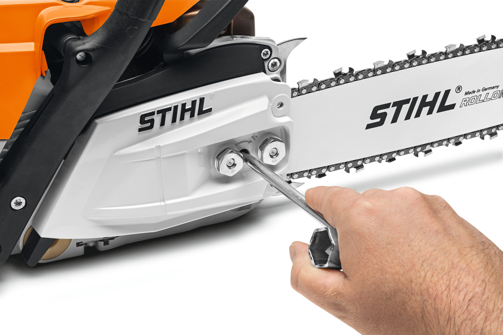 Stihl MS 500i Chainsaw, forestry, Stihl, Designed and built exclusively  for #forestry personnel and tree service professionals, the STIHL #MS500i  is the first ever #chainsaw on the worldwide