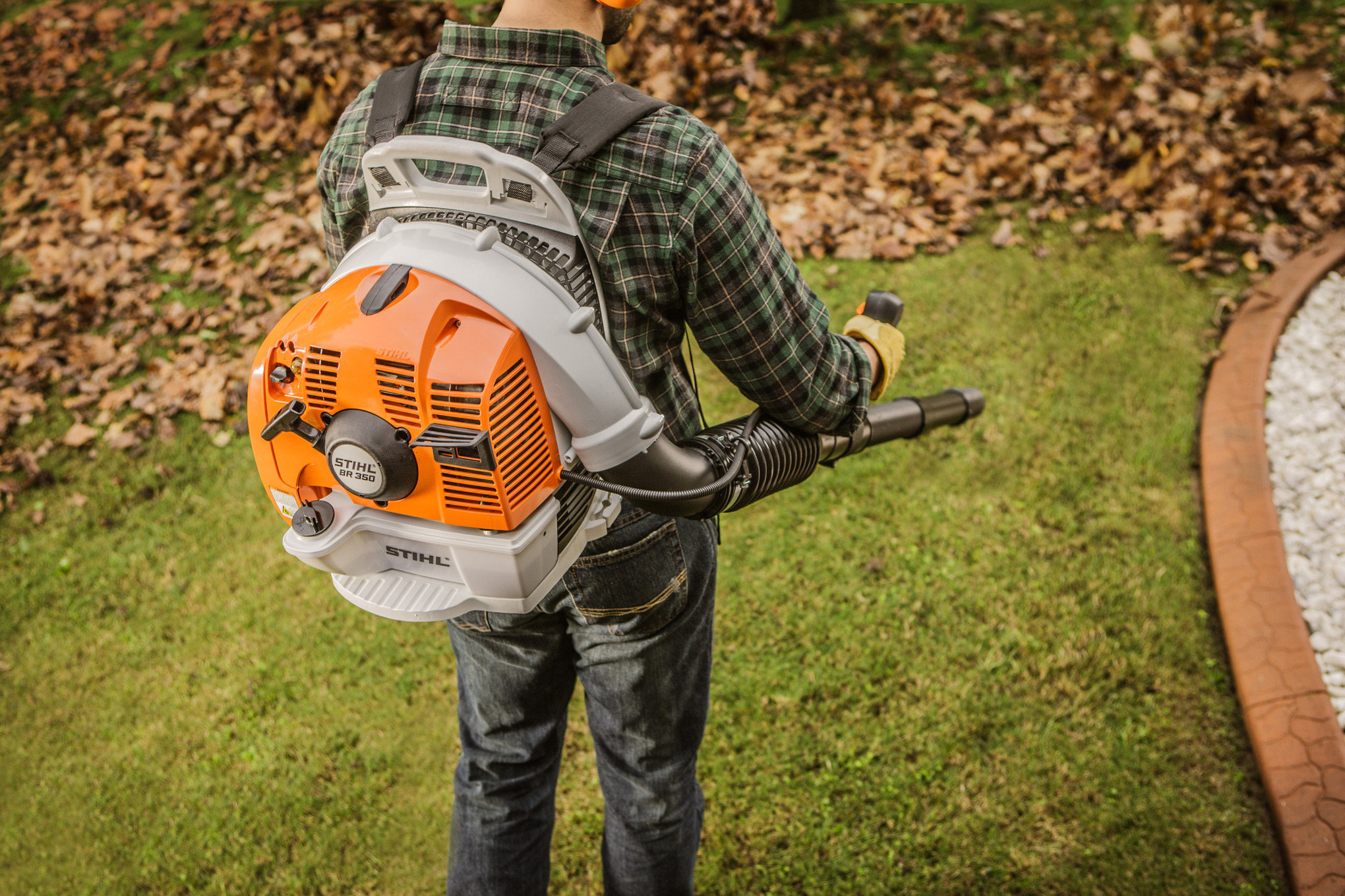 BR 350 Petrol Backpack Blower