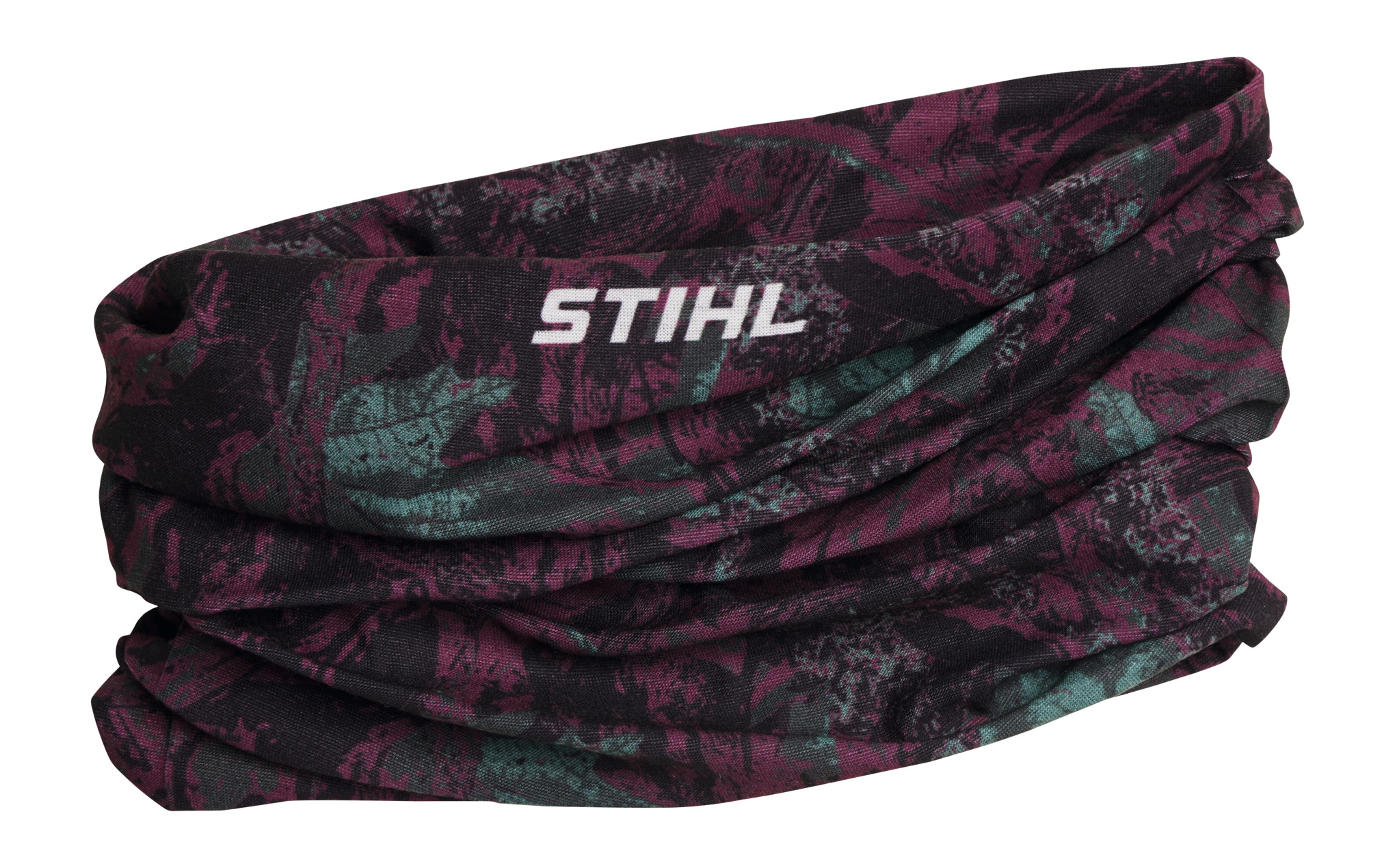 Tube scarf - purple camouflage