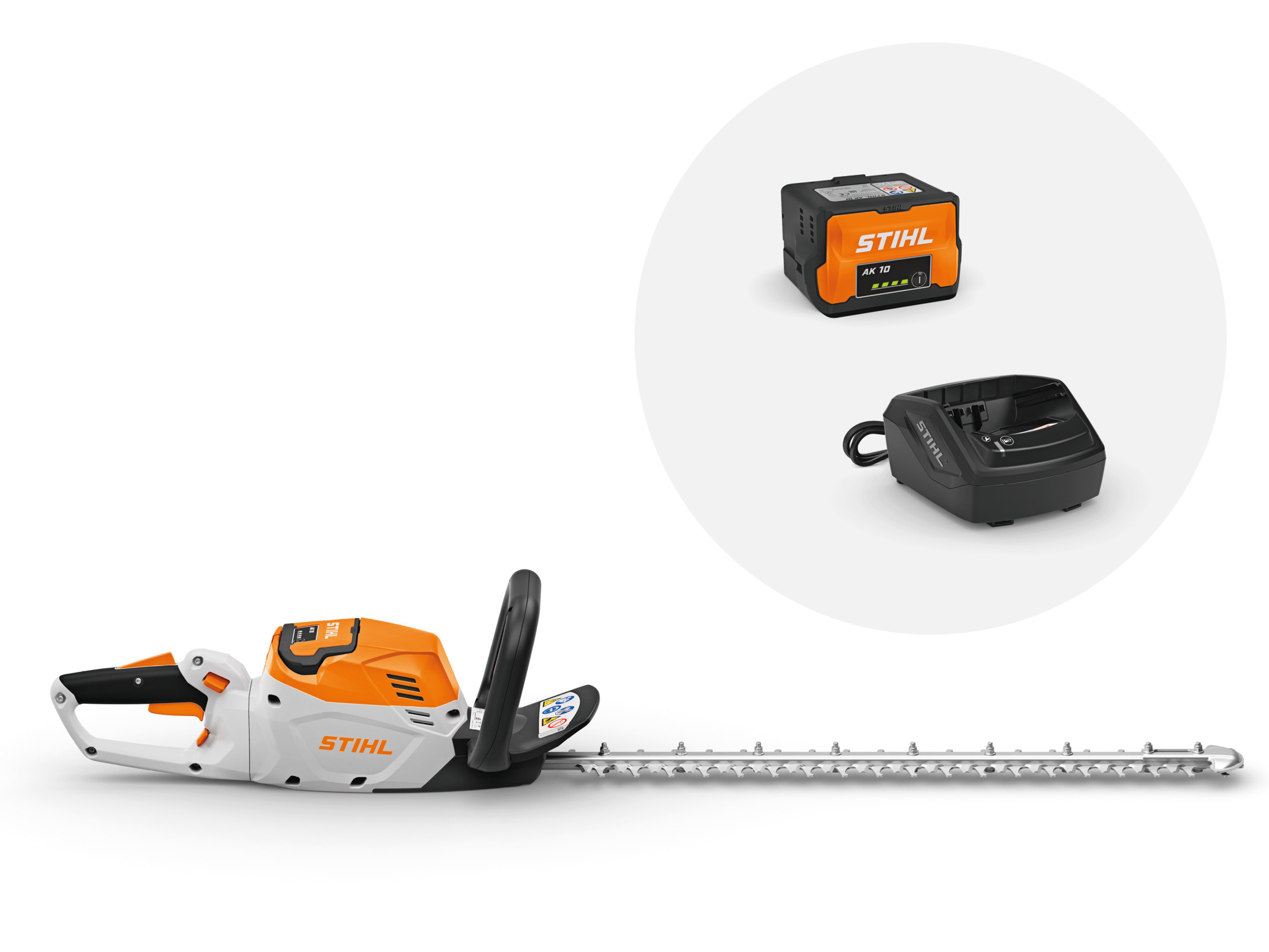 HSA 60 Cordless Hedge Trimmer with 1x AK 10 battery and AL 101 charger