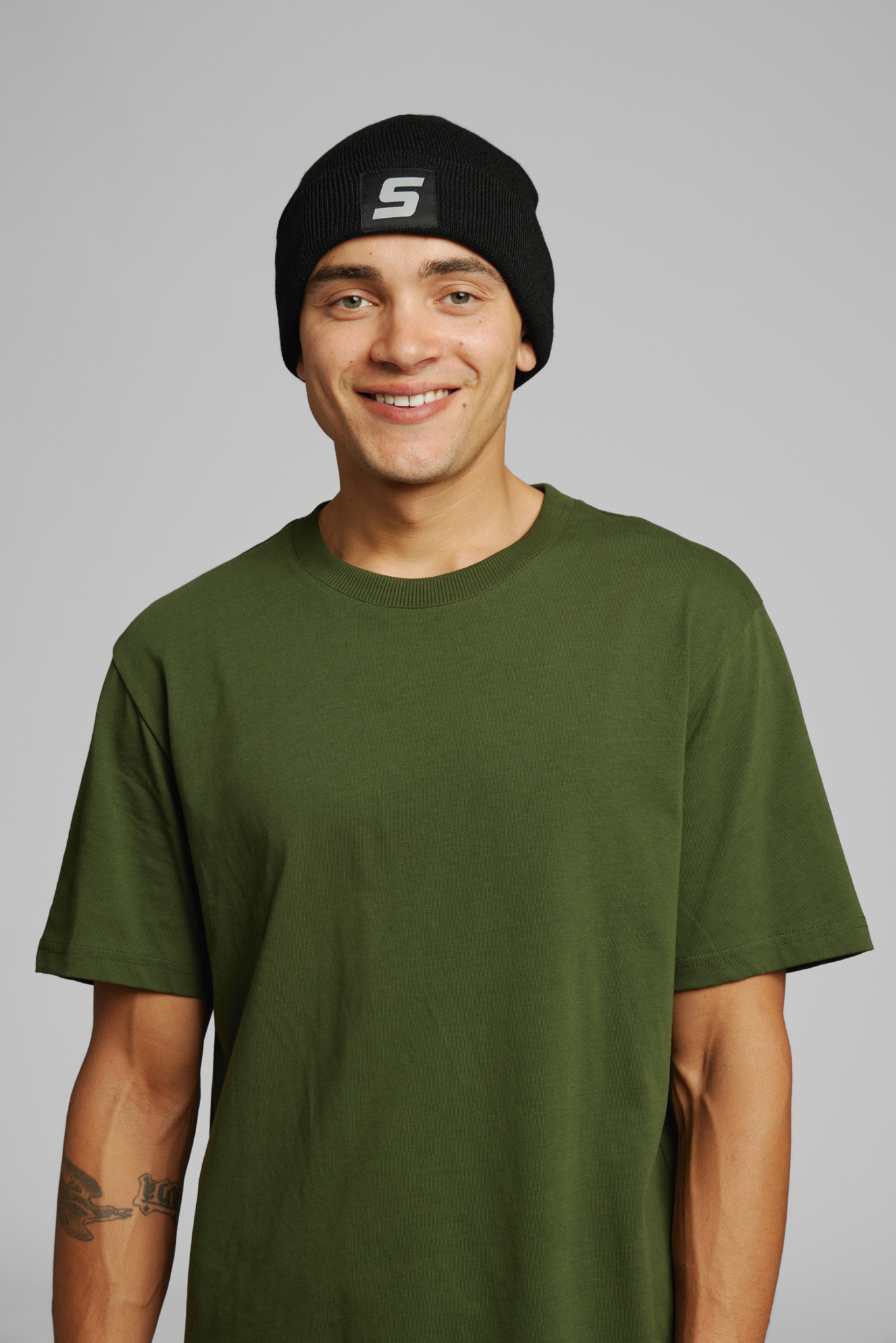 Black STIHL beanie