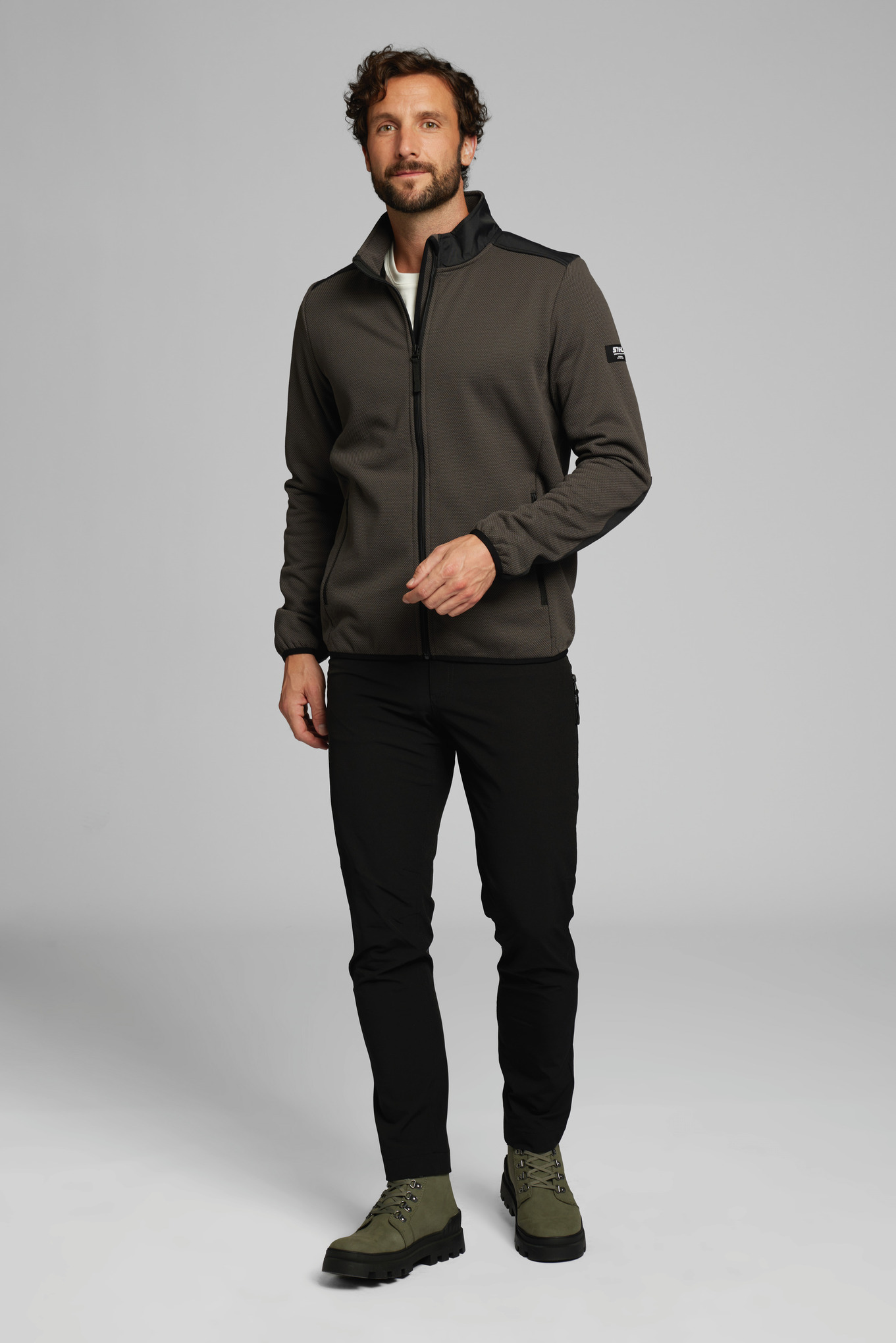 PERFORMANCE fleece jacket - grey