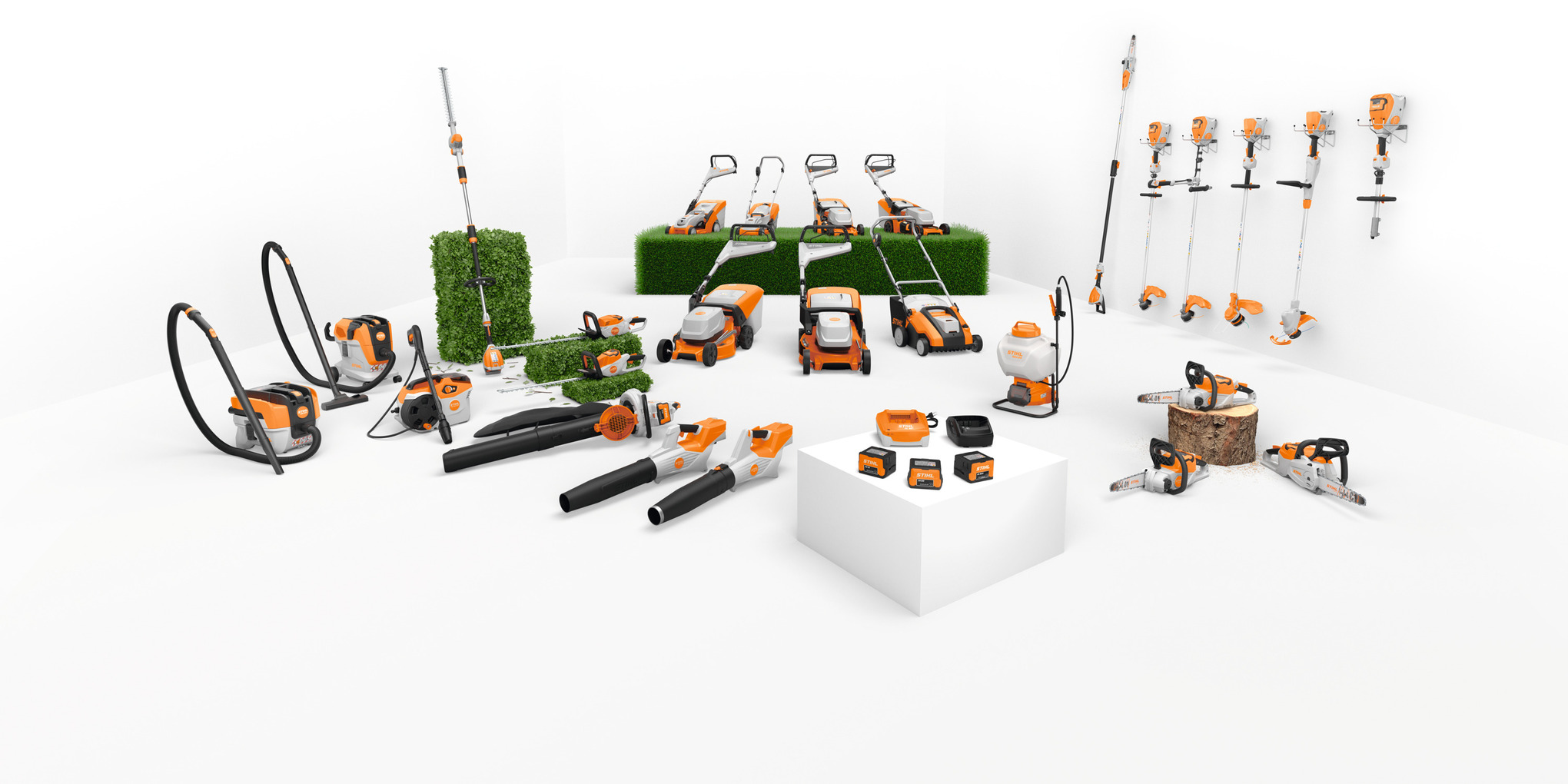 STIHL AK System tool range