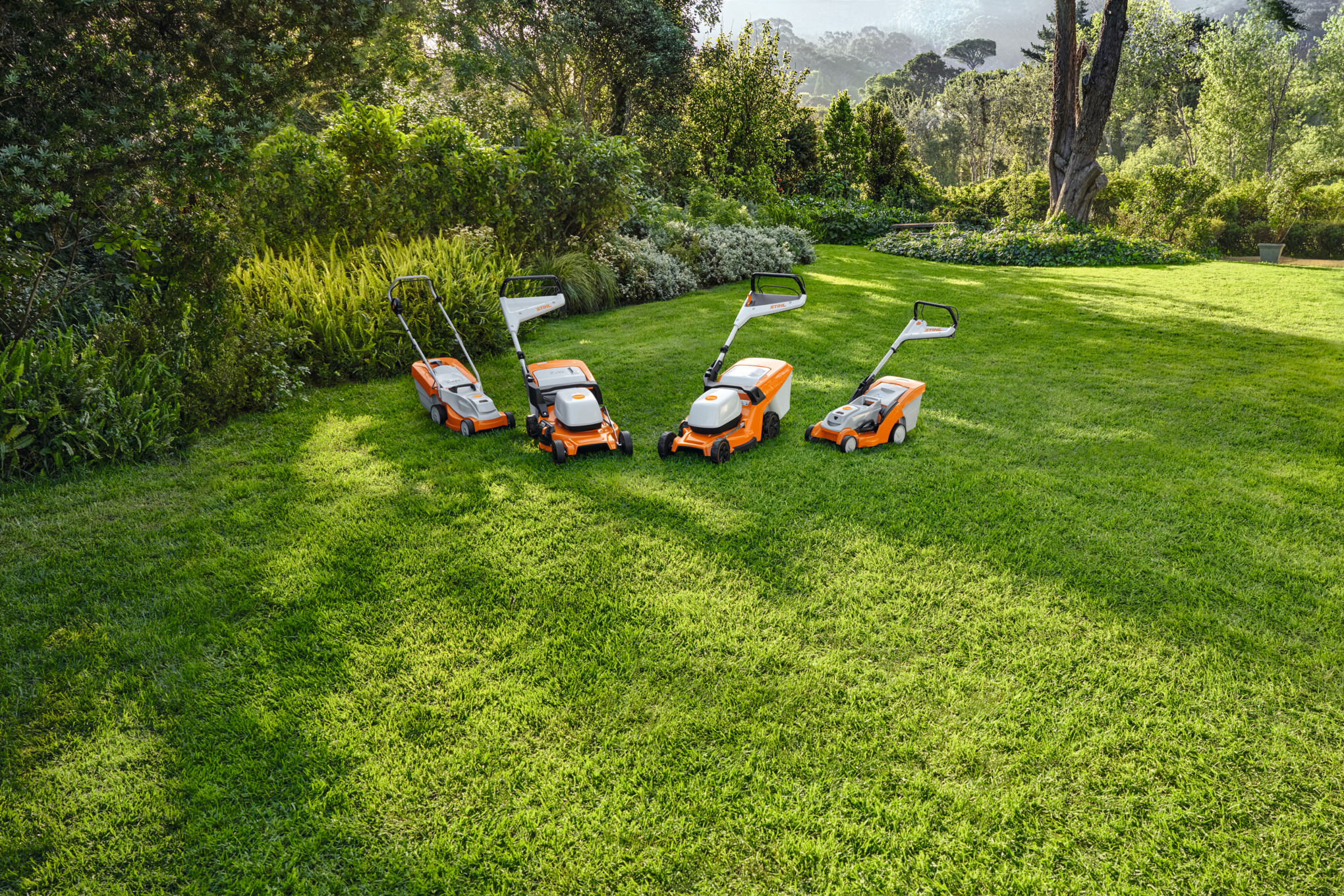 RMA lawn mower range
