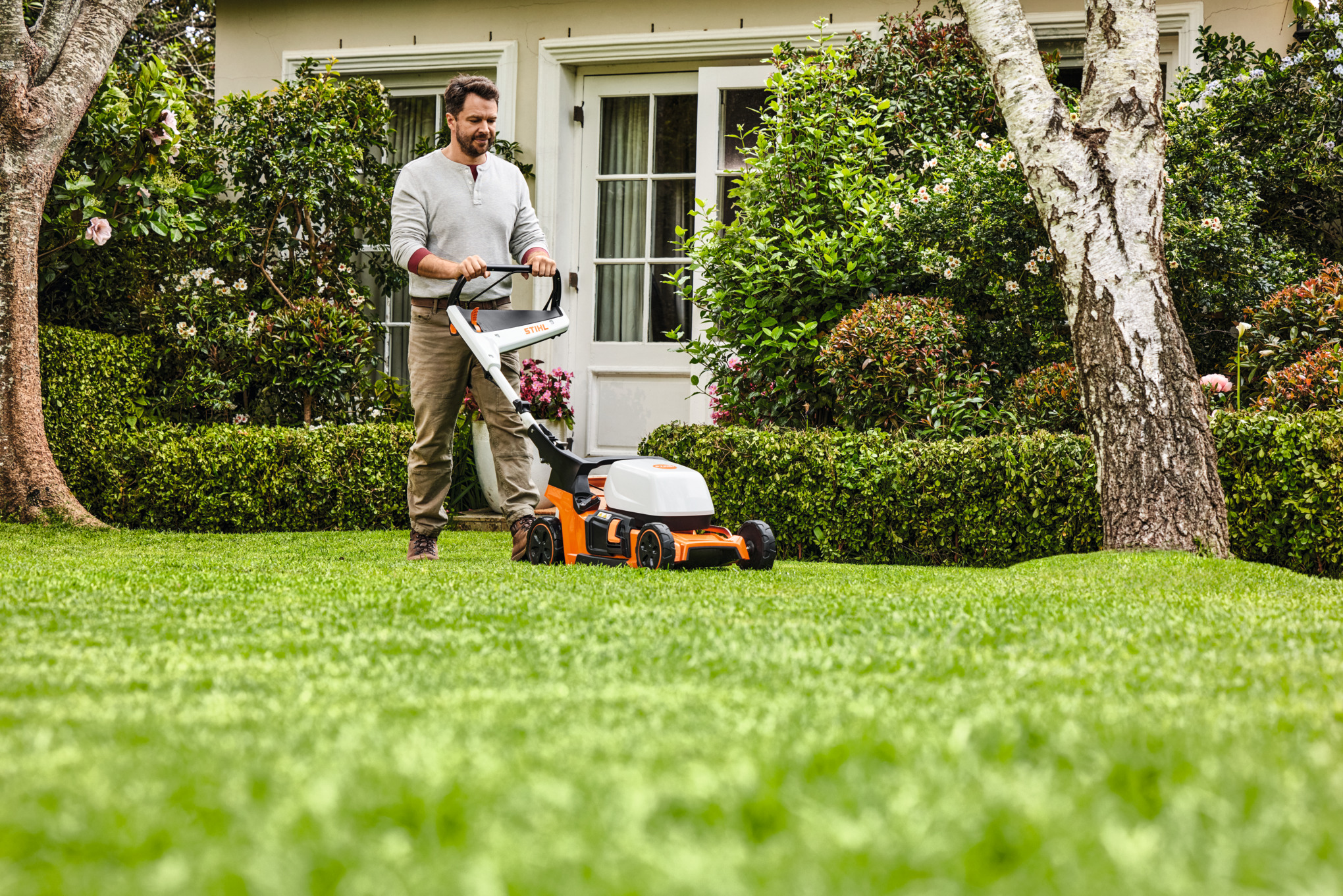 What is mulching and mulch mowing STIHL
