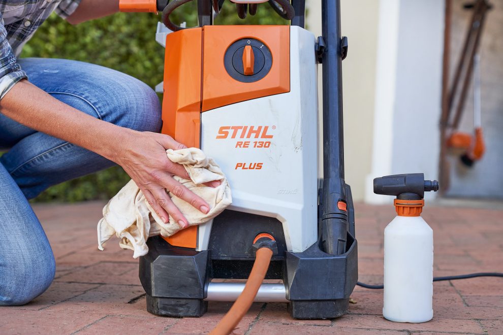 Using antifreeze for STIHL pressure washer winter protection
