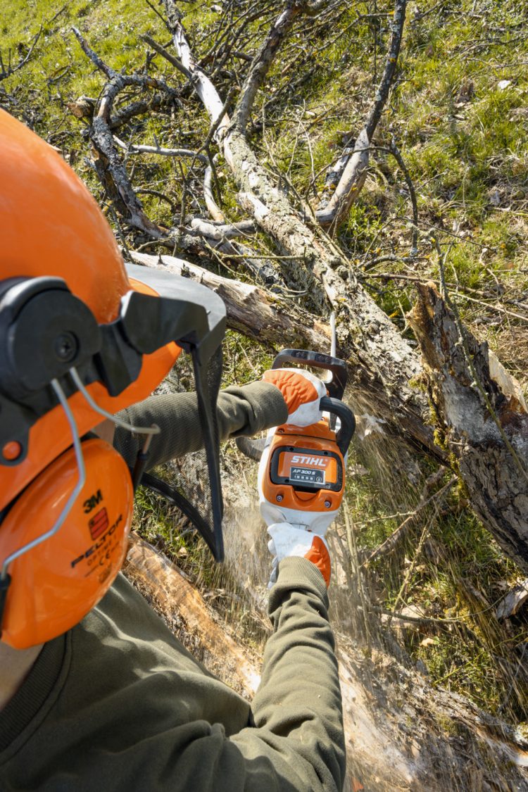 STIHL lithium-ion battery immune to memory effect